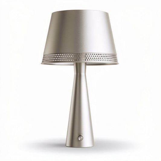 Stalen tafellamp van 20 x 20 x 30cm voor moderne interieurverlichting
